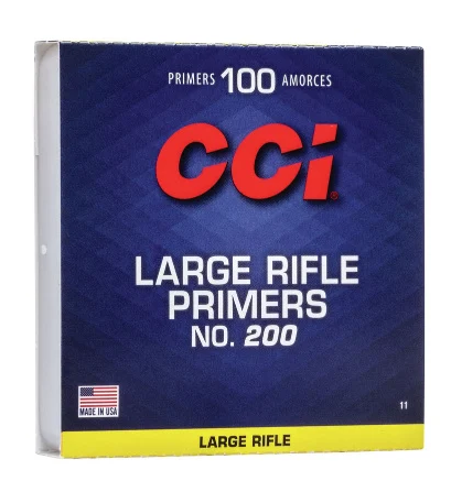CCI Large Rifle Primers #200 For Sale