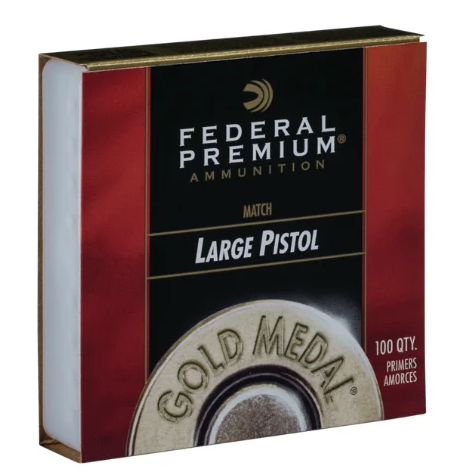 Federal Premium Gold Medal Large Pistol Match Primers #150 For Sale