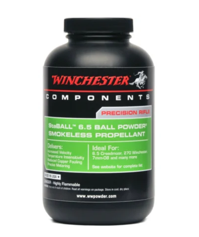 Winchester StaBall 6.5 Smokeless Gun Powder For Sale