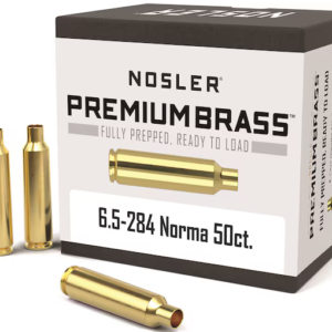 Nosler Premium 6.5mm-284 Norma Brass For Sale